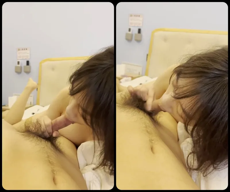 Em gái ngoan bú láp buồi bự của anh